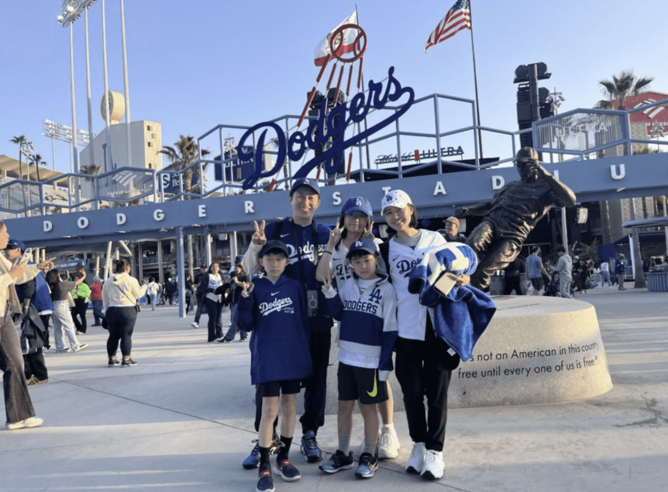 Los Angeles Dodgers tour