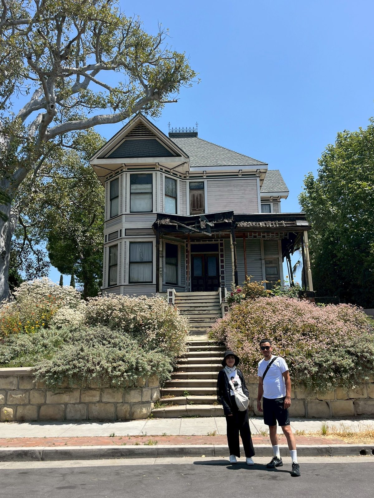 The Victorian house in Angelino Heights featured in “Thriller”